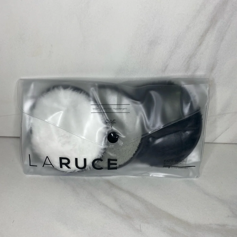Laruce 3-pk Face Disk reusable makeup remover pads